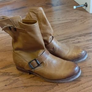 Frye low slouch boots